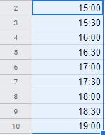 Hướng dẫn cách làm việc với ngày và giờ trong Google Sheets